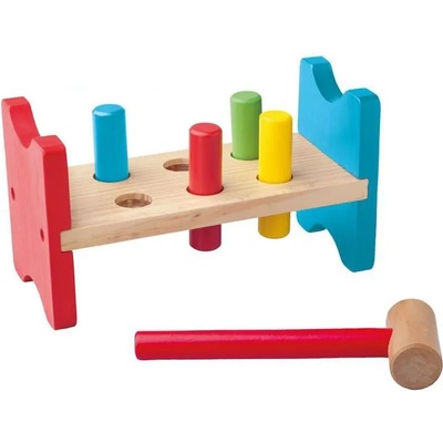 Woodyland Дървена игра Woody - Чукче с пирони (90002)