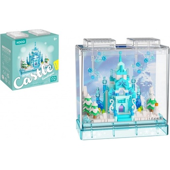 KOCO Stavebnice mini Zimní hrad 381 ks