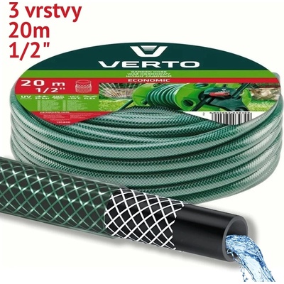 VERTO Záhradná hadica 20 m, 1/2 "ECONOMIC