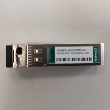 Conneu Индустриален 10GBase-LH BiDi SFP+ модул, 1270-1330 nm, 3 km, Conneu (10GSFP+-BD3-1270-LC-I)