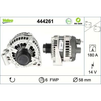 Alternátor VALEO 444261
