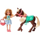Barbie Chelsea s poníkom