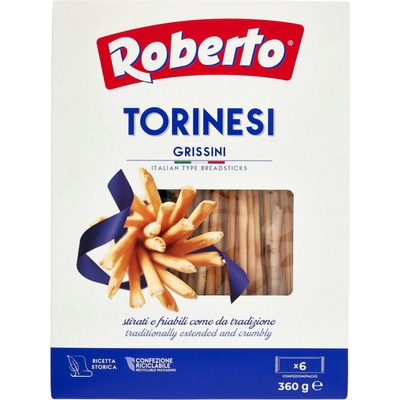 Roberto tradičné talianske tenké grissini 360 g