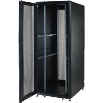 Security Professionals Комуникационен шкаф Security Professionals MR. GTS42U61.01, 19", 42U, 610 x 1000 x 2028, свободностоящ, товароносимост 2000кг, вентилационни отвори, черен (MR.GTS42U61.01)