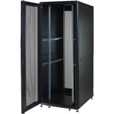 Security Professionals Комуникационен шкаф Security Professionals MR. GTS42U61.01, 19", 42U, 610 x 1000 x 2028, свободностоящ, товароносимост 2000кг, вентилационни отвори, черен (MR.GTS42U61.01)