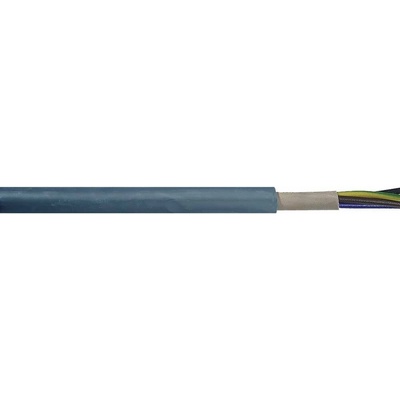 Lapp 15500273 zemný kábel NYY-J 5 x 6 mm² čierna 1m