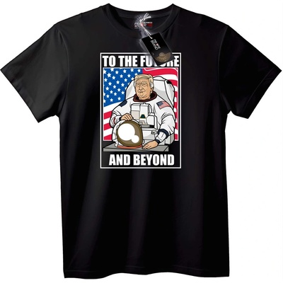 NOONEBRAND Тениска Астронавт Future and Beyond - XS, White