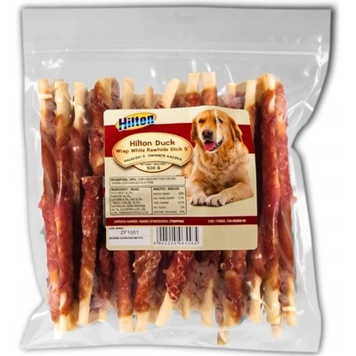 HILTON Duck wrap white rawhide stick 500 g