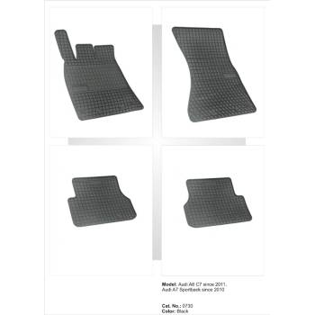 Image 1 of FroGum Гумени стелки за Audi A6 C8 след 2018г (pa51871-430329)