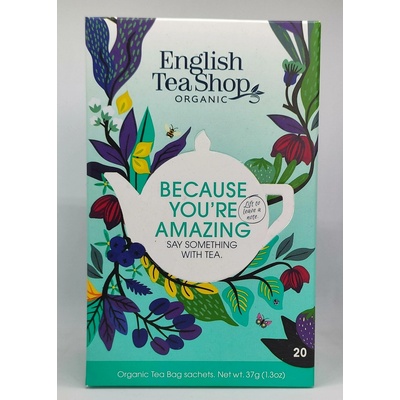 English Tea Shop Mix BIO čajů Because you're Amazing 20 sáčků