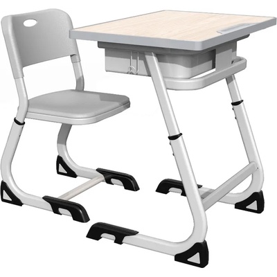 RFG Ергономичен стол Ergo School, регулируем, сив, от I до XII клас