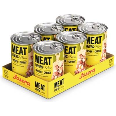Josera Dog Meat Lovers Chicken with Carrot 6 x 800 g