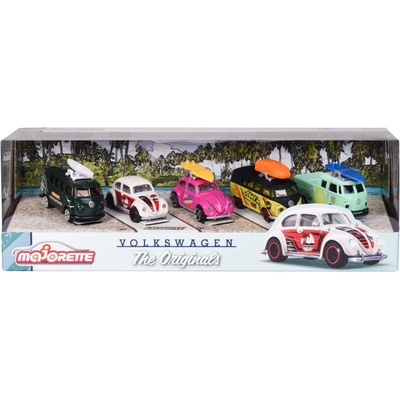 Majorette Сет 5 бр. коли VW The Originals (8504105003)