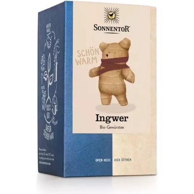 Sonnentor BIO Zázvorový čaj 18 x 1,3 g