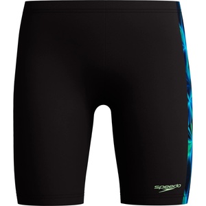 Speedo Детски бански слипове Speedo Kid's Print Panel Jammer Swim brief - Anthracite/Pale Clover - размер 164 (EU) (750-2741-0115)