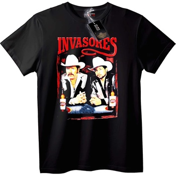 NOONEBRAND Тениска Invasores Филм - XXS, Black
