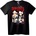 NOONEBRAND Тениска Invasores Филм - XXS, Black