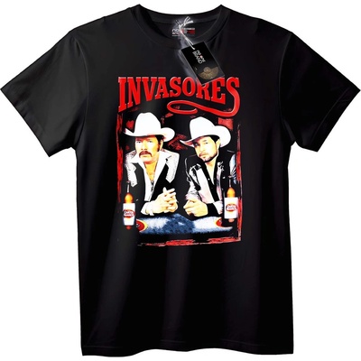NOONEBRAND Тениска Invasores Филм - XXS, Black