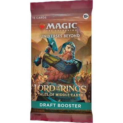 Wizards of the Coast Magic The Gathering The Lord of the Rings Tales of Middle-Earth Draft Booster