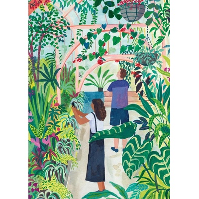 Pieces & Peace - Puzzle Botanical Garden - 1 500 piese