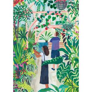 Pieces & Peace - Puzzle Botanical Garden - 1 500 piese