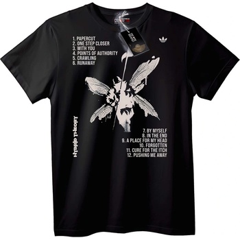 NOONEBRAND Тениска Списък Песни Hybrid Theory - 2XL, White