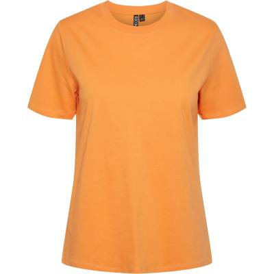 PIECES Тениска 'ria' оранжево, размер xl