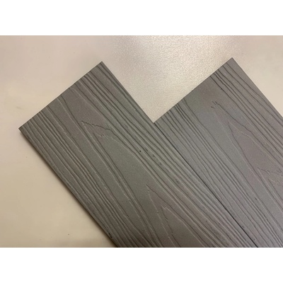 WPC Plotový profil 15x12 mm - Stone grey Délka profilu: 340cm