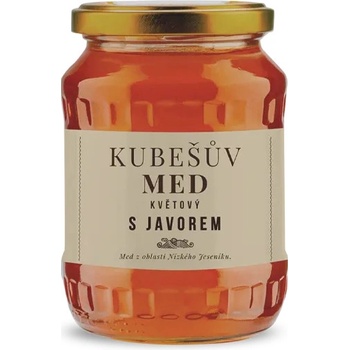 Kubešův med květový s javorem 480 g