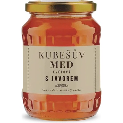 Kubešův med květový s javorem 480 g