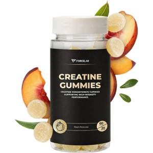 Forcelab Creatine Gummies 1000 mg [60 желирани бонбони] Праскова