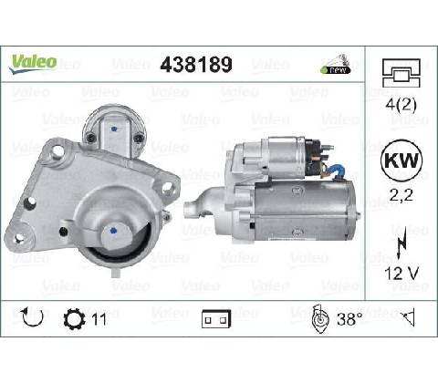 Startér VALEO 438189