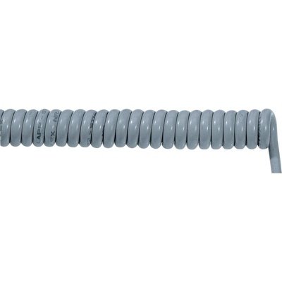 Lapp 70002659 spirálový kabel SPIRAL 400 P 2000 mm / 6000 mm 4 G 1 mm² šedá