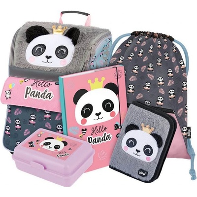 Baagl SET 5 Zippy Panda