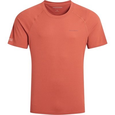Craghoppers Мъжка тениска Craghoppers Nosilife Solarshield+ S/S T-Shirt - Dark Sahara - размер XXL (216-8570-0315)