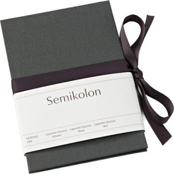 Semikolon Uni Leporello вертикален фотоалбум, тъмносив (370020)