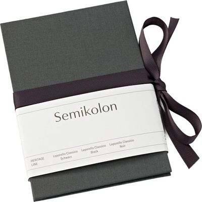 Semikolon Uni Leporello вертикален фотоалбум, тъмносив (370020)