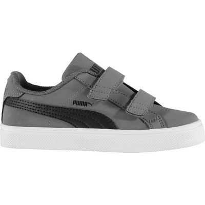 PUMA Детски маратонки Puma Smash Vulc Child Boys Trainers - Grey