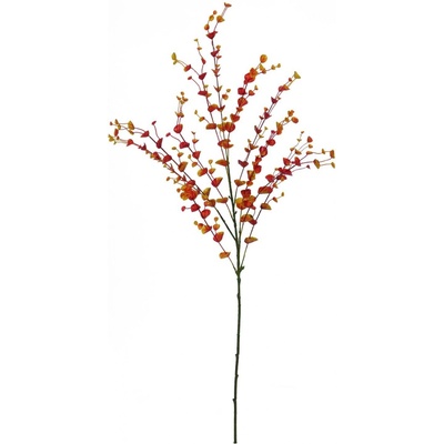 Eukalypt větvička, oranžová, 110cm