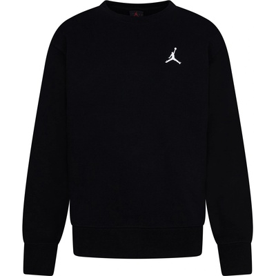 Юношеска поларена блуза Air Jordan Air Fleece Crew Sweatshirt Juniors - Black