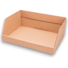 Karton Pak Úložný box Eko karton 55 x 40 x 21 cm zkosený přírodní