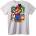 NOONEBRAND Тениска Super Mario и Приятели - M, Black
