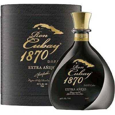 Cubay 1870 Extra Anějo Cuba DOP 40% 0,7 l (kazeta)