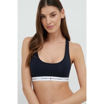 Tommy Hilfiger Сутиен Tommy Hilfiger в тъмносиньо с изчистен дизайн UW0UW03820 (UW0UW03820.9BYY)