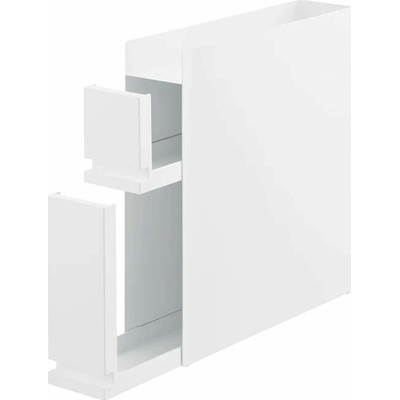 YAMAZAKI Organizér se zásuvkami Tower 4334, bílý