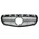 Carmart Решетка Mercedes W176 A-Class (2013-2015) - Diamond look, черна с хром лайсни