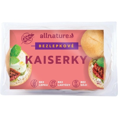 ALLNATURE Bezlepkové kaiserky 100 g
