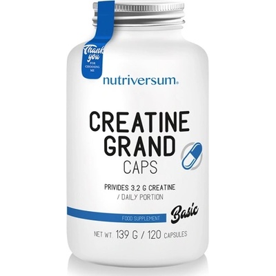 Nutriversum Creatine Pro Grand Caps, 120 Capsules