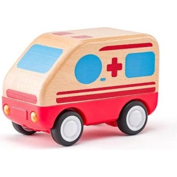 Woodyland Auto линейка със звуци и светлина, инерция