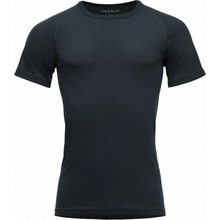 Devold Pánské funkční triko Lauparen Merino 190 Base Tee Man černá